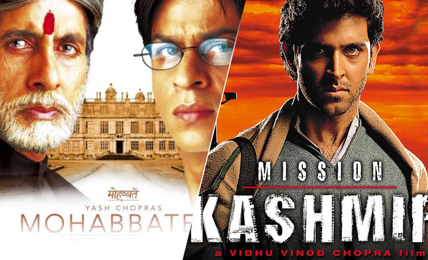 Mohabbatein vs Mission Kashmir