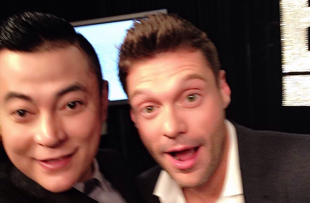 Aznil Nawawi dan Ryan Seacrest