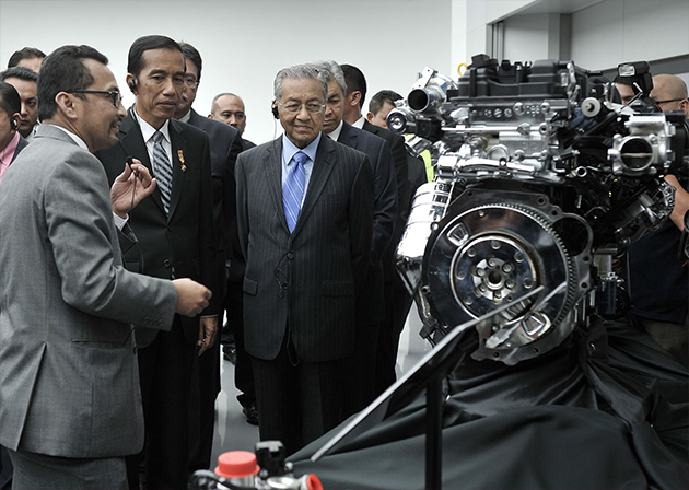 Jokowi, Tun Mahathir