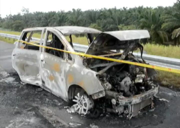 Kereta Terbakar