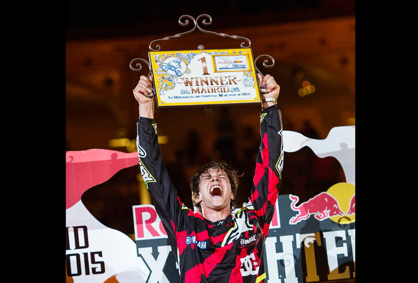 Tom Pagès pertahan gelaran di Madrid. Gambar - Joerg Mitter / Red Bull Content Pool