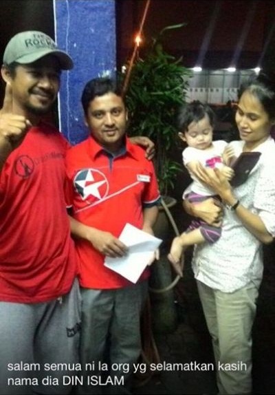 Bayi hilang subang Myvi