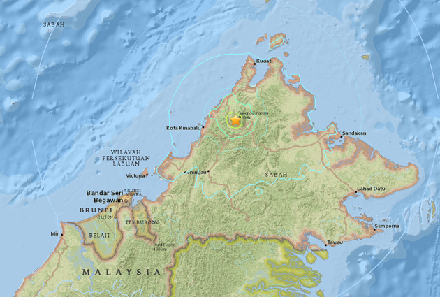 Gempa bumi di Ranau, Sabah