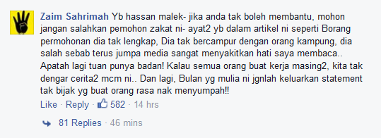 Rosli Hamid, Zakat FB 3