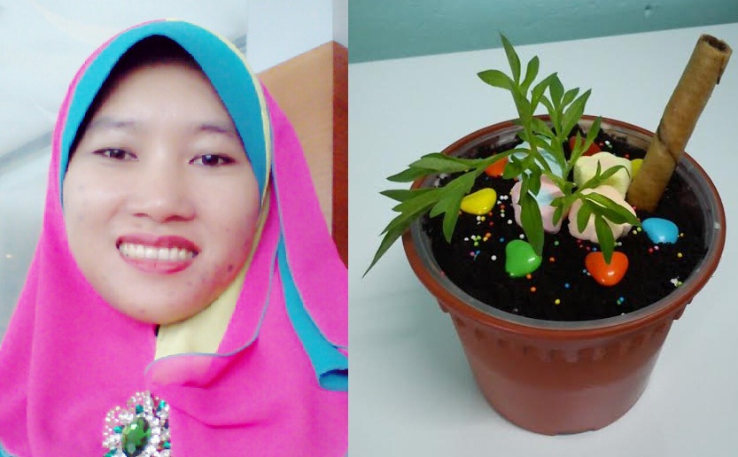 Izzah Esa, 33 tahun dari Kota Tinggi mempromosikan aiskrim pasu melalui facebook.com/aiskrimpasu. 