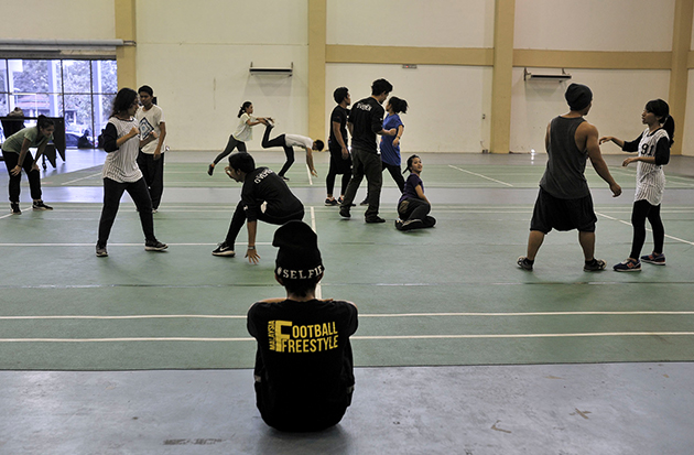 Latihan konsert Puteri Gunung Ledang