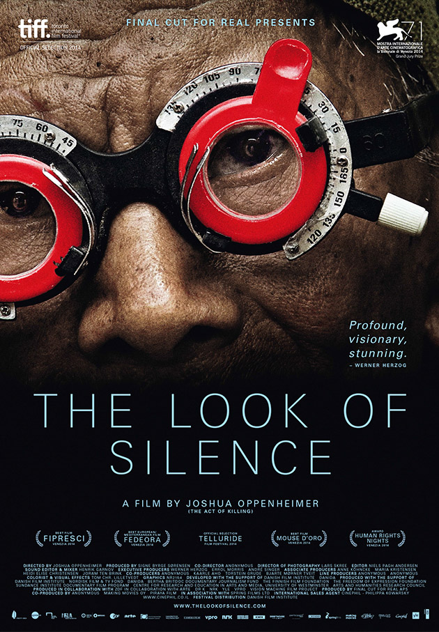 Joshua Oppenheimer's latest documentary film is the shocking 'The Look of Silence'.