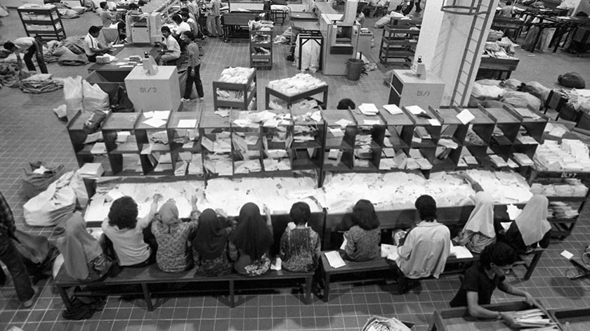 Pos Malaysia pada 1984