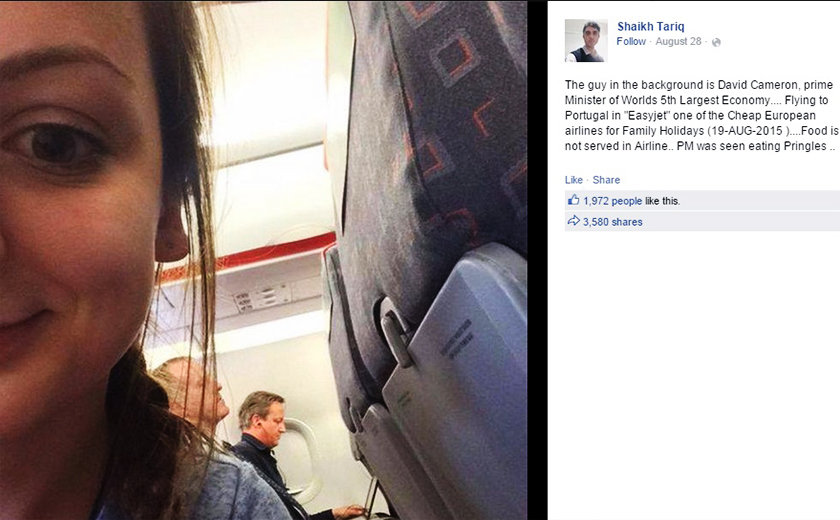 Facebook David Cameron