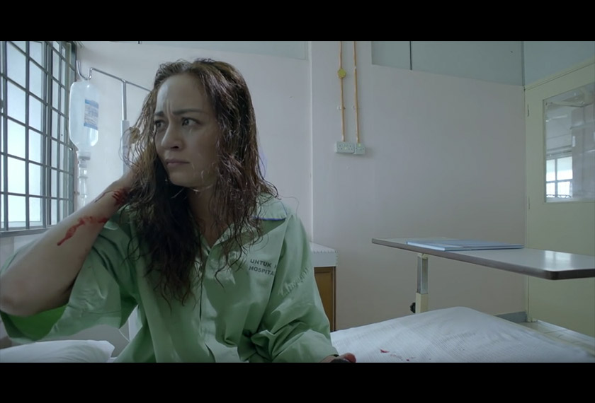 Salah satu adegan dalam filem Jwanita, arahan terbaru Osman Ali.