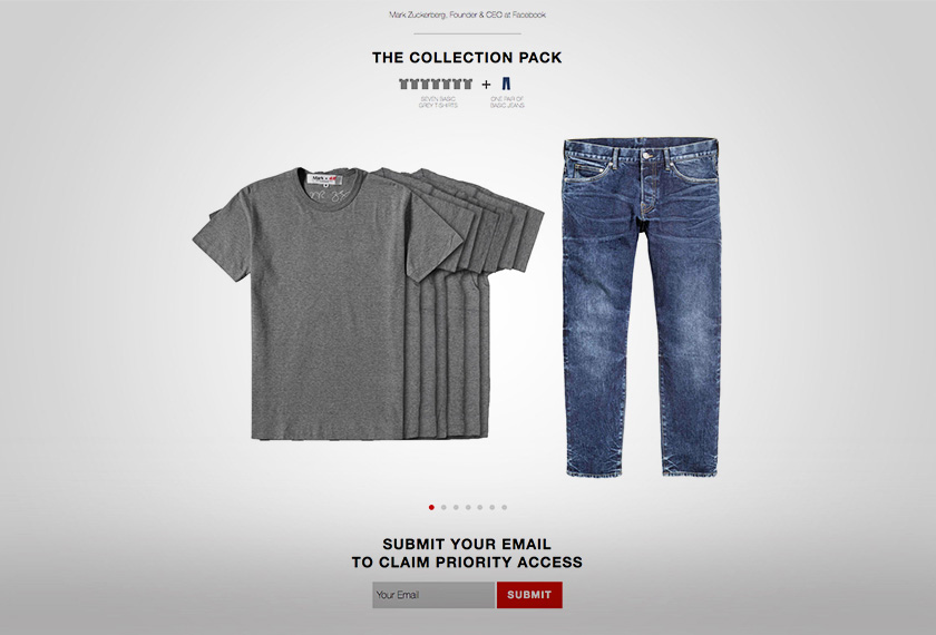 Koleksi Mark Zuckerberg x H&M