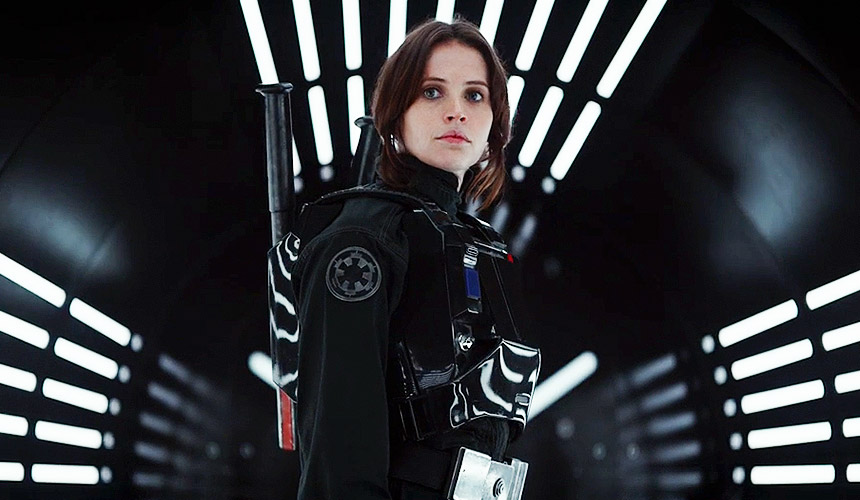 Felicity Jones dalam Rogue One - Foto YouTube/Star Wars