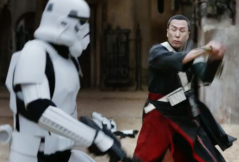 Donnie Yen dalam Rogue One - Foto YouTube/Star Wars