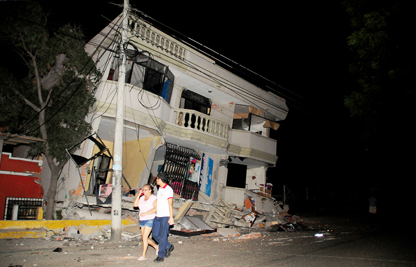 About 2,500 people were injured when the strong 7.8-magnitude quake hit Saturday evening, bringing structures crashing down