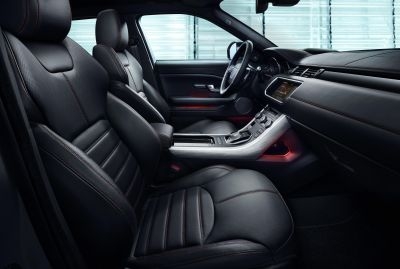 Inside the Range Rover Evoque Ember Special Edition ©Land Rover