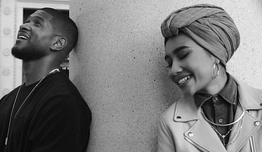 'Crush' dirakam di City Hall, Los Angeles