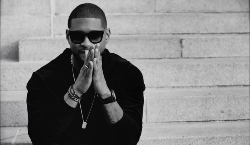 Hitam putih menjadi tema utama video muzik 'Crush'