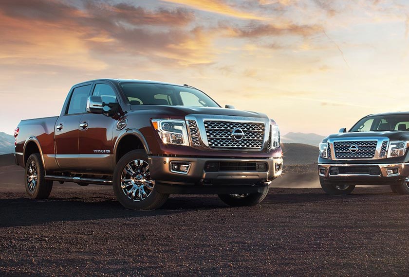 Huge and powerful, this is the new Nissan Titan XD Diesel SL 4X4.