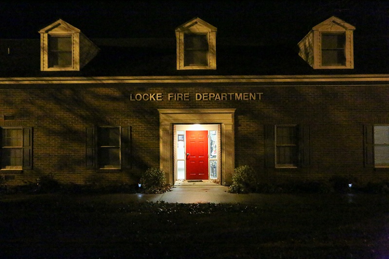 The Locke Fire Department station in Salisbury, N.C., where Edgar Maddison Welch worked for a time as a volunteer firefighter. Photo by Logan R. Cyrus for The Washington Post