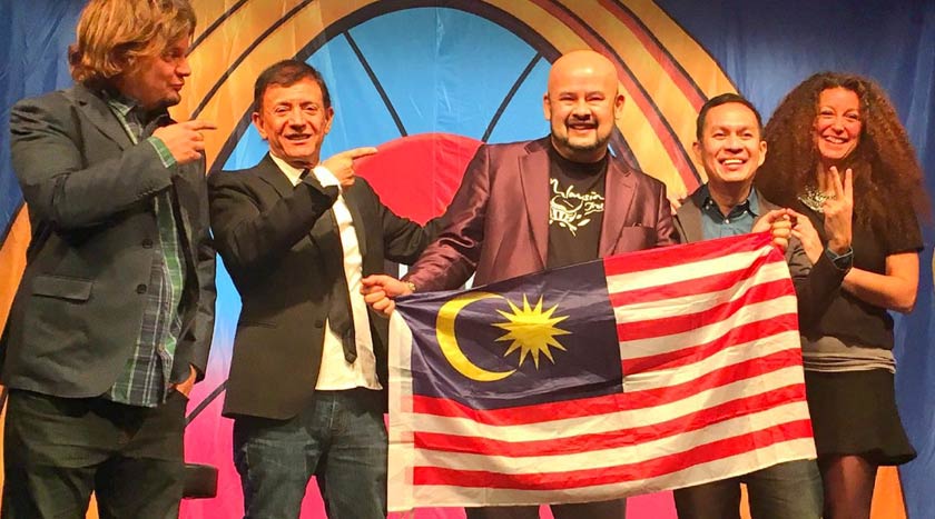 Wajah kebanggaan, Harith mendapat undian tertinggi iaitu hampir empat juta undi berbanding empat peserta peringkat akhir lain.- Foto Harith Iskander