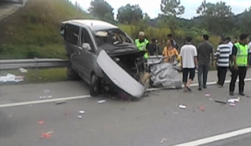 Mangsa dikatakan dalam perjalanan dari Klang menuju ke Kuala Terengganu untuk bercuti. - Foto Astro AWANI