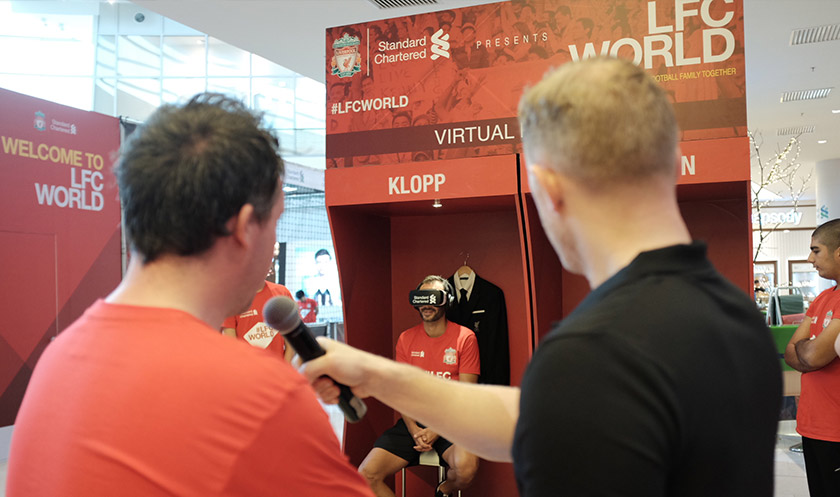 Pelbagai aktiviti interaktif menanti peminat di kompleks beli-belah iOi, Putrajaya. - Foto Astro AWANI/Israr Khalid