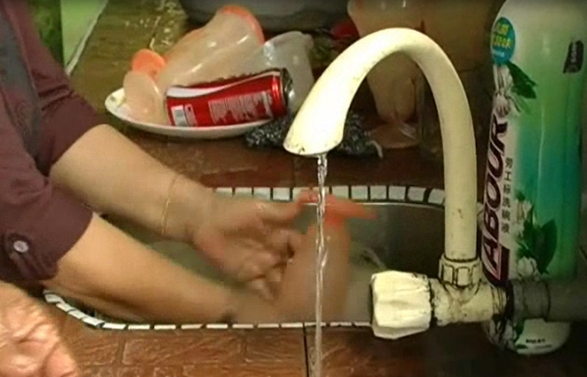 Gangguan bekalan air di Selangor.