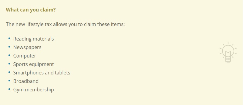 Know what you can claim when filing your tax returns