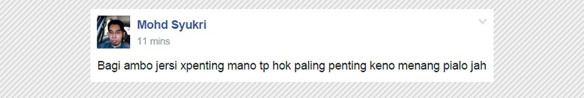 Mohd Syukri berpendapat prestasi pasukan lebih penting.