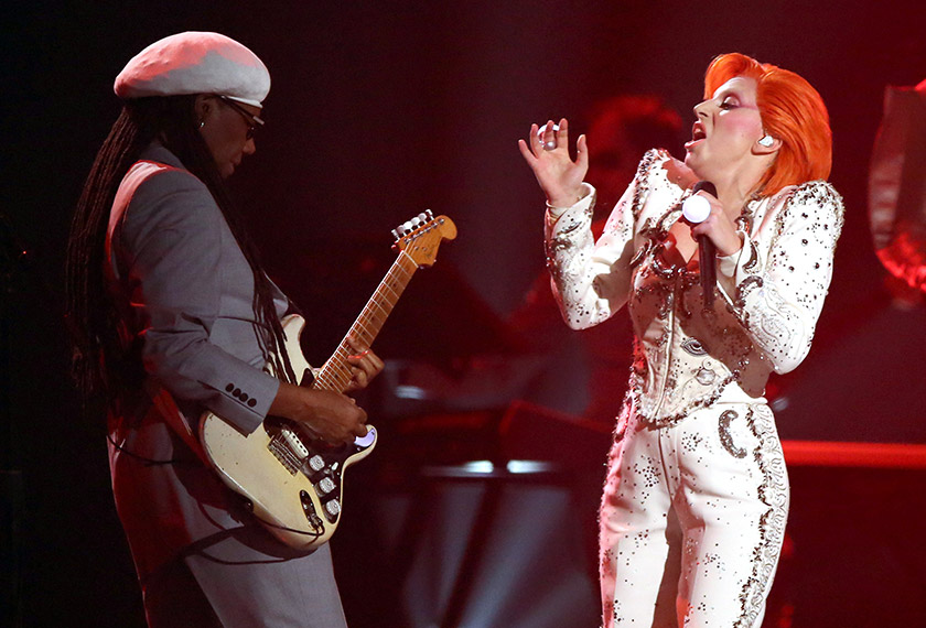 Nile Rodgers dan Lady Gaga - Foto AFP