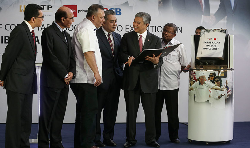 Beliau menceritakan peribadi pemimpin tertinggi negara itu ketika pelancaran buku