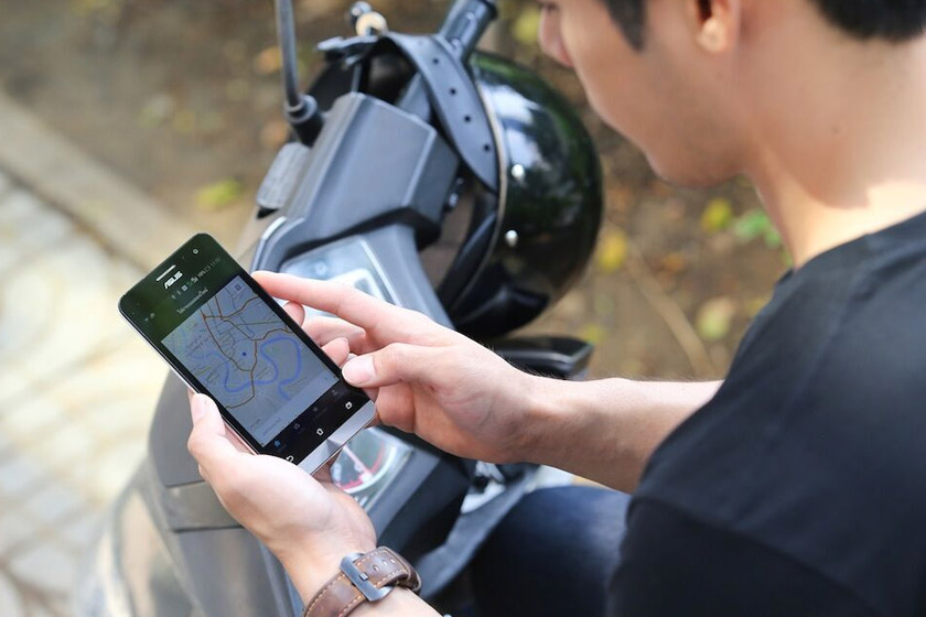 Uber memilih Thailand sebagai negara pertama untuk melancarkan perkhidmatan pengangkutan awam persendirian motosikal, atau UberMOTO. -Gambar: Uber 