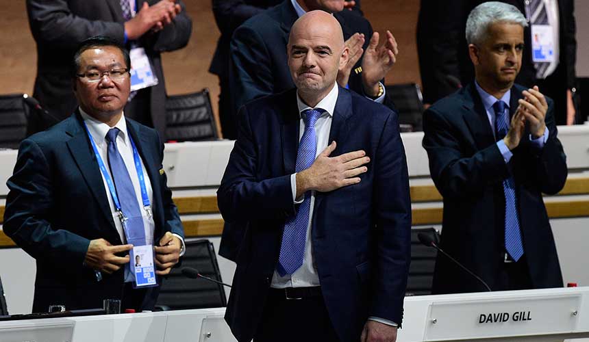 Infantino was for seven years the right-hand man of Platini, the UEFA president forced into a six year exodus for ethics breaches. - AFP Photo