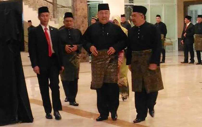 The re-appointment of the existing members has put an end to rumours saying that Ahmad Bashah will drop members who were loyal to Mukhriz. - BERNAMA Twitter pic