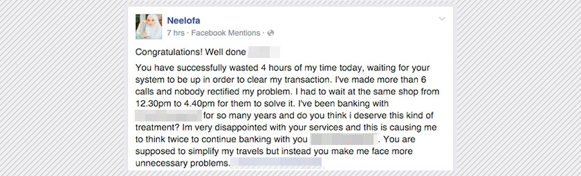 Rungutan Neelofa di Facebook kini viral.