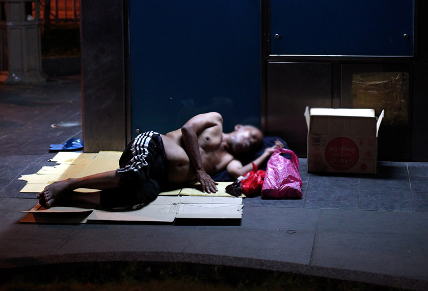 Kisah orang gelandangan