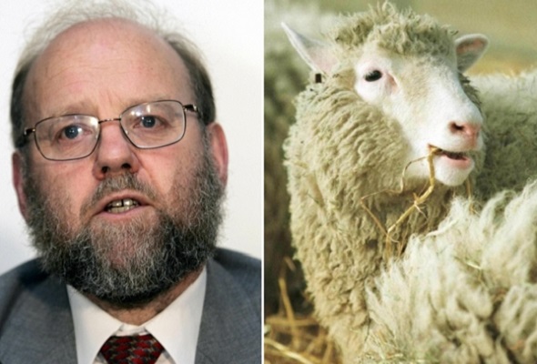 Dolly the sheep, and her creator