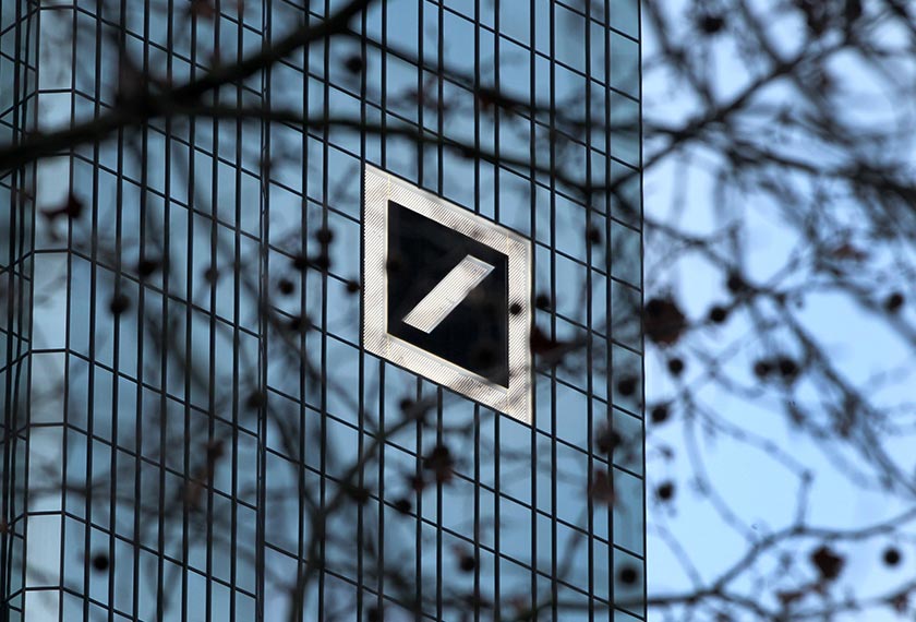 Deutsche Bank's Headquarters in Frankfurt, Germany - AFP Photo