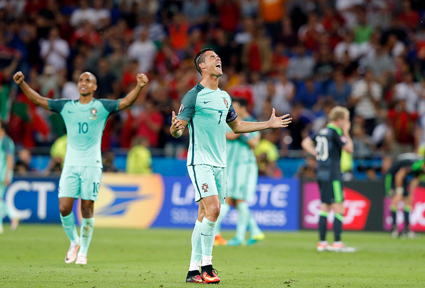 Fans exploded with joy as Cristiano Ronaldo's Portugal completed their landmark win over Wales to reach the Euro 2016 final.
