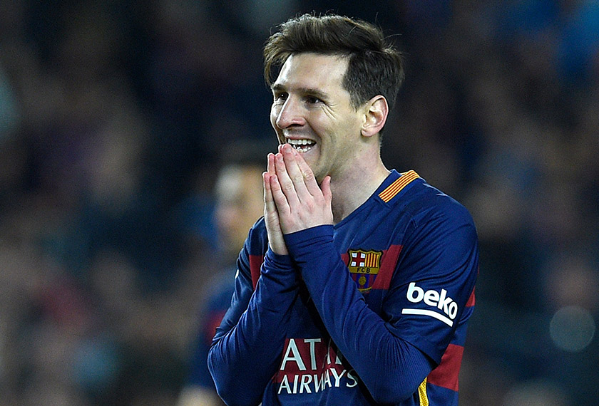 Messi menanggung luka dalam meneruskan perjuangan di pentas antarabangsa. - Foto AFP