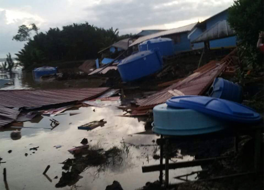 Kejadian dilaporkan berlaku antara jam 2 hingga 3 pagi. - Foto Jabatan Bomba dan Penyelamat Sarawak