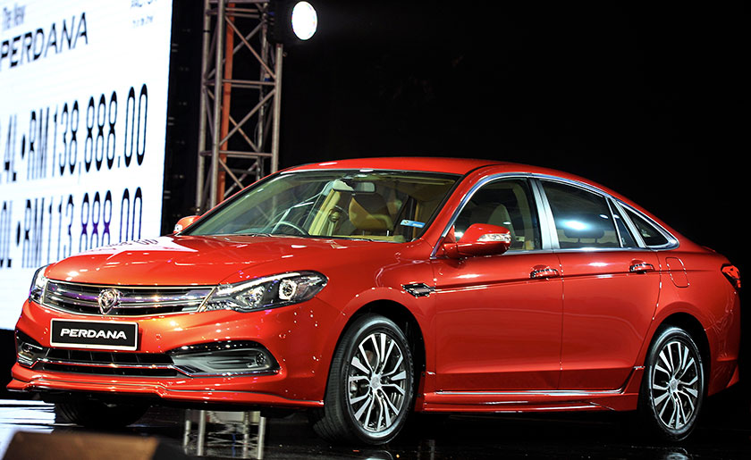 Proton Perdana baharu hadir dengan varian 2.0L dan 2.4L yang menampilkan kereta sedan eksekutif bergaya. - fotoBERNAMA