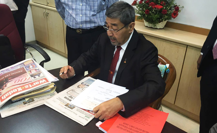 Ahmad Bashah reported to be recovering after undergoing intestinal surgery at HPP.