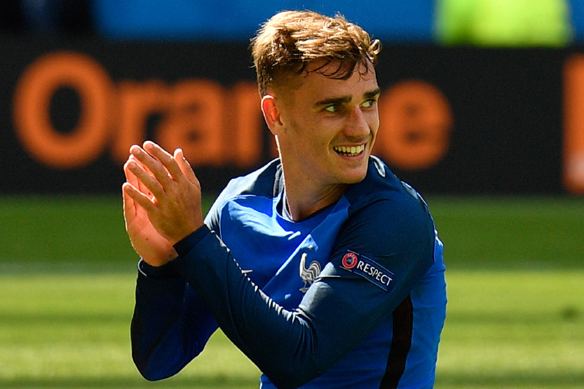 Antoine Griezman menjadi penyumbang gol kemenangan untuk Perancis bagi perlawanan mereka menentang Ireland. - Foto AFP