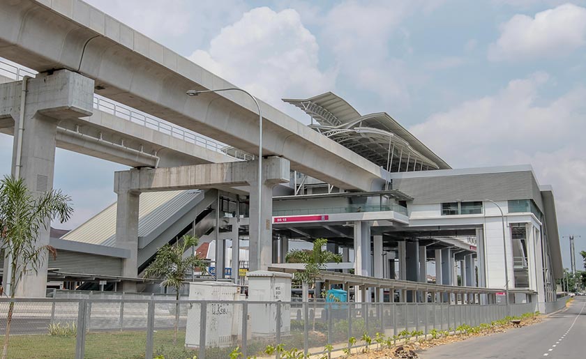 Stesen SS15 Laluan Kelana Jaya - Gambar ihsan Prasarana