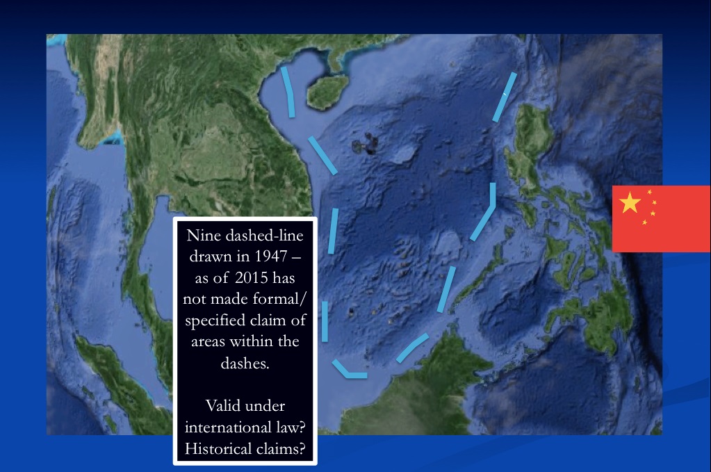 China’s Self-proclaimed Nine-dashed line