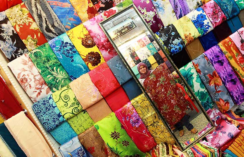 Tangkak town is also known as a textile centre. - BERNAMApic/Files