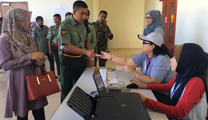 Proses pengundian kali ini membabitkan 24,604 pemilih