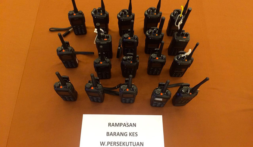 Antara rampasan barang dalam Operasi Cantas Khas Tonto Jabatan Pengangkutan Jalan dan Polis Diraja Malaysia. - Foto Astro AWANI/MARIAH AHMAD