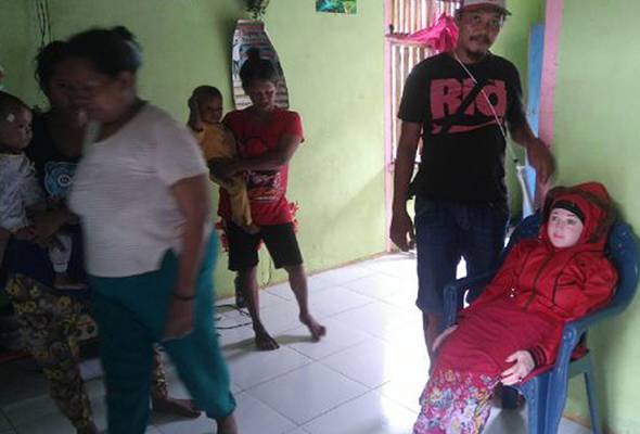 Indonesian villagers have mistaken an inflatable sex toy for an angel fallen from heaven.